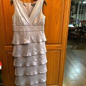 R&M Brand Dusty Lavender Tiered Dance Dress size 6